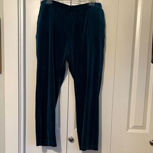 Chico's Teal Track Pants